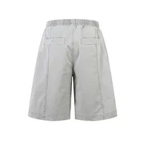 Jiayiku Trendy Brand  New Men's American Retro Washed Mid-Length Pants Loose Drape Wide-Leg Pants main image 3