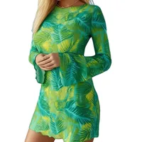 Beach Robe Lace Mesh Dress Street Trend main image 5