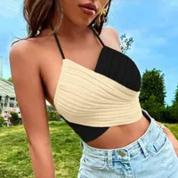 Summer New  Design Sense Cross Lace Hanging Neck Strap main image 2
