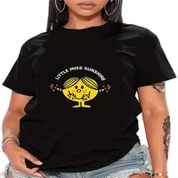 T-Shirt   Women's Short-Sleeved Wish Fashion Casual Round Neck Women's T-Shirt main image 5