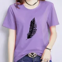 New Summer Short-Sleeved T-Shirt Women's Student New Style Loose Large Size Women's Clothing Manufacturer Wholesale Dropshipping sku image 23
