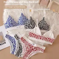 Leopard Vest Bra&Panty Set main image 2