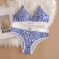 Leopard Vest Bra&Panty Set sku image 5