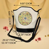 New Ethnic Style Vertical Crossbody Mobile Phone Bag Composite Leather Women's Bag Retro Style Shoulder Women's Bag main image 4