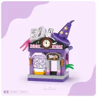 Lizhi Loz Building Blocks Magic Shop Small Street View Baozi Shop Toy Ornaments Children's Gift Wholesale Stall main image 3