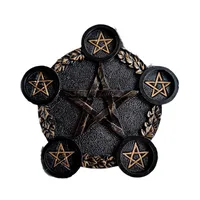 Five-Pointed Star Seven-Star Array Crystal Ball Resin Base Ornaments For Home Office Feng Shui Without Ball Five-Pointed Star main image 5