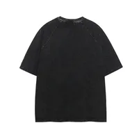 Jiayiku Men's  Summer New American Style Trendy Brand T-shirt Men's Pure Cotton Retro Washed Old T-shirt Short Sleeve Men main image 4