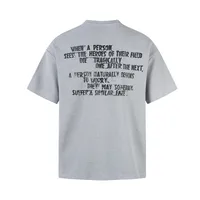 Jiayiku Men's  New T-shirt Men's American Style Retro Trendy Brand Short-sleeved T-shirt Printed Loose Half-sleeved Top For Men main image 2