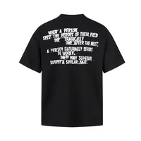 Jiayiku Men's  New T-shirt Men's American Style Retro Trendy Brand Short-sleeved T-shirt Printed Loose Half-sleeved Top For Men main image 4