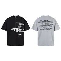 Jiayiku Men's  New T-shirt Men's American Style Retro Trendy Brand Short-sleeved T-shirt Printed Loose Half-sleeved Top For Men main image 5