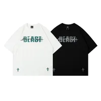 Jiayiku Summer Pure Cotton Short-sleeved T-shirt Men's  New American Style Turpies Handsome High-end Simple Round Neck T-shirt For Men And Women main image 5