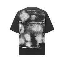 Jiayiku Men's  Summer High Street American Hip Hop Fashion Brand Personalized Graffiti Dirty Dye Niche T-shirt Short-sleeved Men main image 4