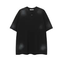 Jiayiku Men's  Summer Heavy Cotton American-style Washed Old T-shirt Short-sleeved Men's Simple And Handsome Short-sleeved Short-sleeved main image 2