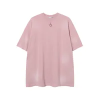 Jiayiku Men's  Summer Heavy Cotton American-style Washed Old T-shirt Short-sleeved Men's Simple And Handsome Short-sleeved Short-sleeved sku image 6