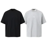 Jiayi Library Men's  New Summer New Niche Personality Deconstruction Design T-shirt Short-sleeved Simple High-end Sense main image 5
