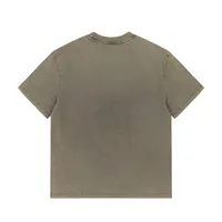 Jiayiku Men's  Summer American Retro Fashion Brand Heavy Washing Tee Spoof Graffiti Short-sleeved T-shirt Men's main image 4