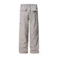 Jiayiku Men's Clothing  American Vintage Washed Antique Pleated Design Crowdwork Pants Straight Casual Trousers For Men And Women main image 2