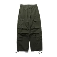 Jiayi Library Men's  Summer Ami Kaji New Style Vintage Washed Overalls Men's Loose Wide-leg Long Pants main image 3
