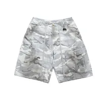 Jiayiku Men's  Summer Waste Soil Style  High Street Vibe Camouflage Work Shorts Men's Outdoor Pants main image 3