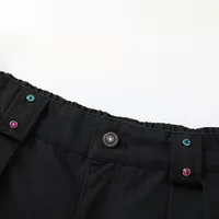 Jiayiku Trendy Brand |  American Retro Suit Shorts Men's Pleated Diamond High Street Vibe Wide-Leg Pants main image 3