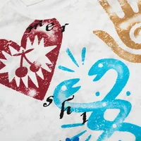 Jiayiku Fashion Brand  Summer New American Retro Couple T-shirt Loose Creative Printing Men's And Women's Short-sleeved T-shirt main image 2