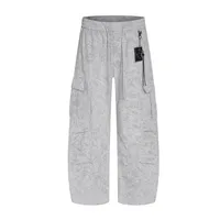 Jiayiku Fashion Brand  American Vintage Washed Old Scimitar Casual Pants Men's And Women's Loose Draped Wide-leg Pants main image 1