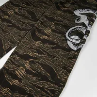 Jiayiku Trendy Brand  Python Embroidered High Street  Vibe Camouflage Casual Pants Men And Women Ins Trendy Straight Pants main image 4