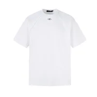 Jiayiku Men's  Summer American Retro Fashion Brand Functional Wind Deconstruction Splicing Heavy 280g Short Sleeve T-shirt main image 3