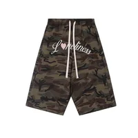 Jiayiku Tide Brand   High Street Vibe Style Camouflage Shorts Men's And Women's Ins Tide Embroidered Pants Men's And Women's main image 1