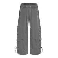 Jiayiku Fashion Brand  American Retro Quick-drying Paratrooper Scimitar Casual Pants Men's And Women's Loose Draping Wide-leg Pants main image 1