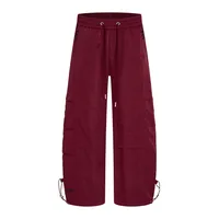 Jiayiku Fashion Brand  American Retro Quick-drying Paratrooper Scimitar Casual Pants Men's And Women's Loose Draping Wide-leg Pants main image 3