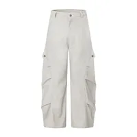 Jiayiku Fashion Brand  American Retro Paratrooper Scimitar Workwear Casual Pants Men's And Women's Loose Draped Wide-leg Pants main image 1