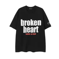 Jiayiku Men's  Summer New American Retro Fashion Brand Washed Tee T-shirt Simple Short-sleeved T-shirt For Men main image 3