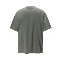Jiayiku Men's  Summer American Retro Fashion Brand Washed Tee Shark Gill Pleated Design Short-sleeved T-shirt For Men main image 4