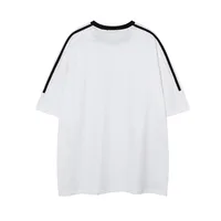 Jiayiku Men's  Summer New American Retro Fashion Brand Culture Shirt Five-pointed Star Printed Short-sleeved T-shirt For Men main image 4