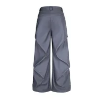 Jiayiku Men's  New Style Retro Pleated Pants Pants For Men And Women Cleanfit Loose Casual Pants main image 3