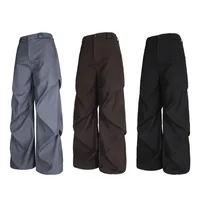 Jiayiku Men's  New Style Retro Pleated Pants Pants For Men And Women Cleanfit Loose Casual Pants main image 4