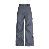 Jiayiku Men's  New Style Retro Pleated Pants Pants For Men And Women Cleanfit Loose Casual Pants sku image 1