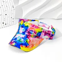 Unisex Casual Geometric Curved Eaves Sun Hat main image 3