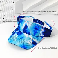 Unisex Casual Geometric Curved Eaves Sun Hat main image 2