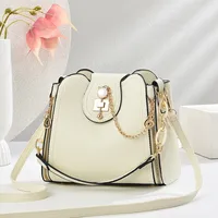 Factory Direct Bucket Bag Messenger Bag Fashion Bag Ladies  New Small Bag Portable Shoulder Bag sku image 4