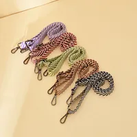 New Colorful Shoulder Strap Adjustable Women's Bag Accessories Single Shoulder Crossbody Women's Bag Knitted Shoulder Strap Ethnic Style main image 3