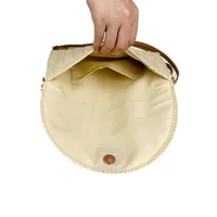 Hand-woven Clutch Bag  Summer New Shoulder Bag Women's  Fashion Crossbody Bag Straw Envelope Bag main image 5