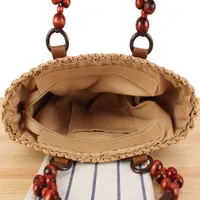 New Straw Woven Bag All-match Casual Daily Travel Commuter Seaside Vacation Niche Women's Bag main image 3