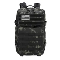 New Tactical Attack 3P Camouflage Backpack Multifunctional Large Capacity 45L Outdoor Sports Camping Mountaineering Backpack main image 3