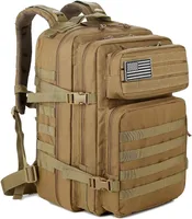 New Tactical Attack 3P Camouflage Backpack Multifunctional Large Capacity 45L Outdoor Sports Camping Mountaineering Backpack sku image 2
