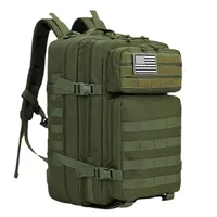 New Tactical Attack 3P Camouflage Backpack Multifunctional Large Capacity 45L Outdoor Sports Camping Mountaineering Backpack sku image 3