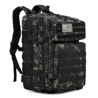 New Tactical Attack 3P Camouflage Backpack Multifunctional Large Capacity 45L Outdoor Sports Camping Mountaineering Backpack sku image 5