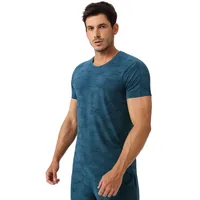 Men's Loose Sports Short-sleeved Cool Breathable Sports Running T-shirt Outdoor Leisure Fitness Training Quick-drying Short-sleeved main image 1