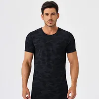 Men's Loose Sports Short-sleeved Cool Breathable Sports Running T-shirt Outdoor Leisure Fitness Training Quick-drying Short-sleeved sku image 3